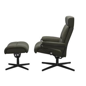 Chair W/ Footstool - Urban Cross (High Base)