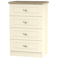 VIE008 4 Drawer Midi Chest