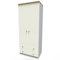 WAR061 2ft6in 2 Drawer Robe