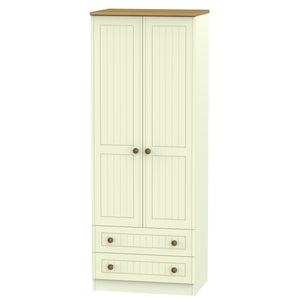 WAR081 2ft6in 2 Drawer Robe