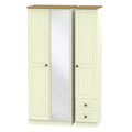 WAR167 Triple Mirror + Drawer Robe