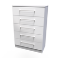 WOR012 5 Drawer Chest