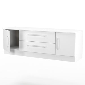 2 Door/ 2 Drawer Wide TV Unit