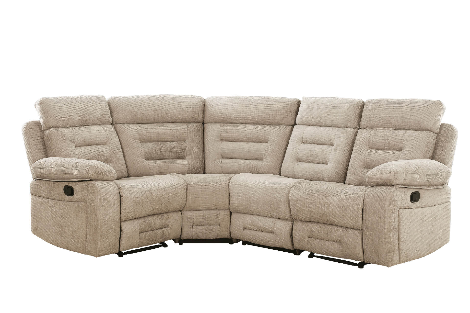 Wbr-319-LA Corner Group Manual Recliner - Latte