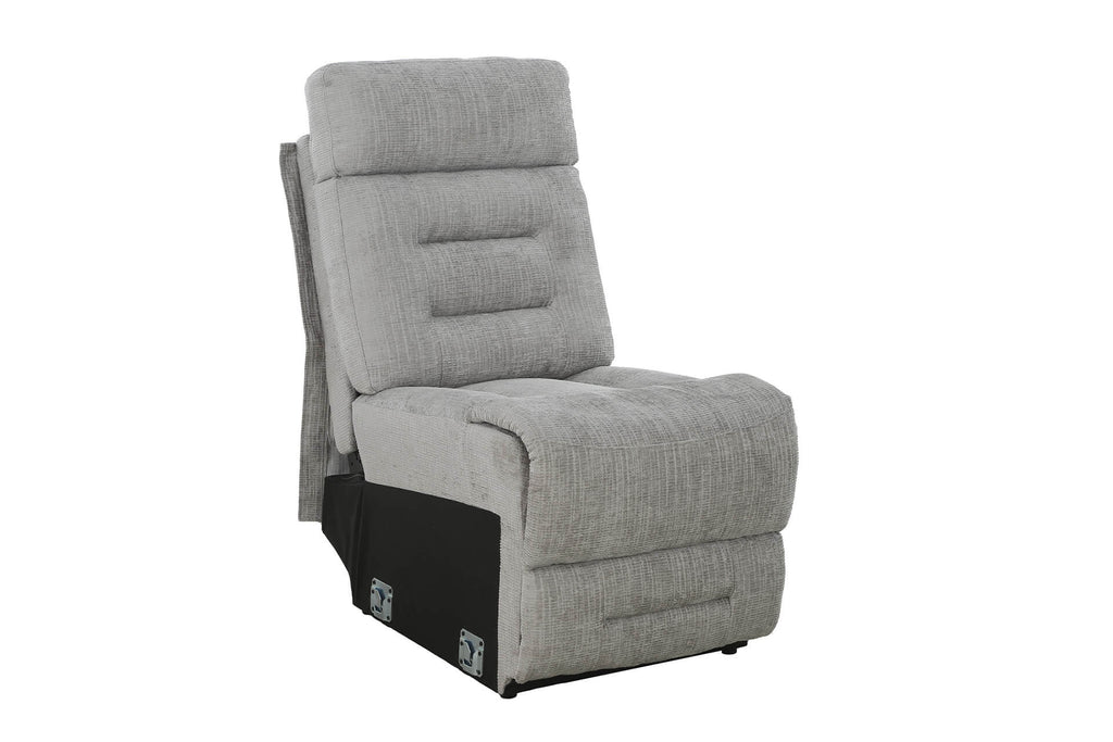 Wbr-509-GY Armless Sectional - Grey