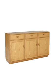 3822 3 Door High Sideboard