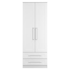 Tall 2ft6in 2 Drawer Robe
