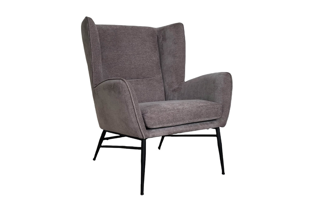 Zig-321-GY Accent Chair - Grey