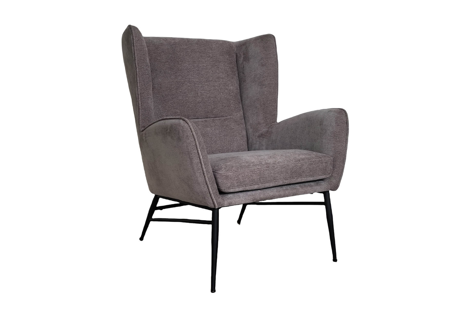 Zig-321-GY Accent Chair - Grey