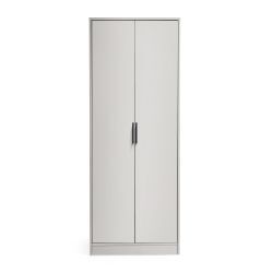 2 Door Wardrobe - Soft Close - Silk Grey