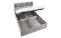 BAL006 5Ft Ottoman Bed With Gas Lift Up System - Grey Oak
