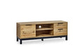 BAL210 Tv Unit In Click Clack System - Light Oak
