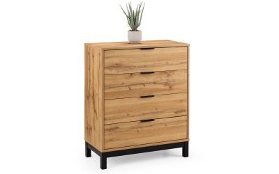4 Drawer Chest - - Light Oak