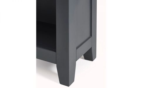 Tall Bookcase Dark Grey