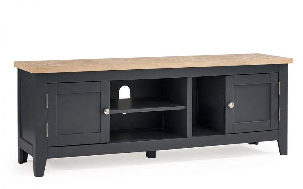 BOR108 Tv Unit Dark Grey