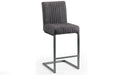 BRO011 Bar Stool - Charcoal Grey