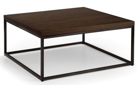 BRO035 Square Coffee Table - Dark Oak