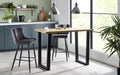 BRO016 Bar Table Oak