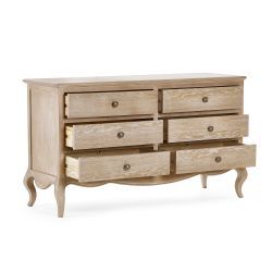 6 Drawer Wide Chest