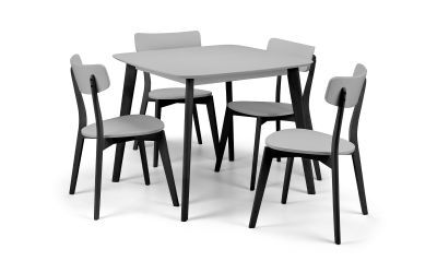 Dining Chair Grey/Black