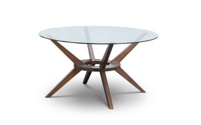 CHE201 Large 140Cm Round Glass Table