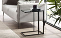 CHI018 Drinks Table Smoked Glass