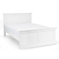 135Cm Double Bed - Surf White