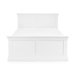 150Cm King Bed - Surf White