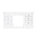 CLE207 Dressing Table - Surf White