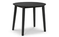 COA201 Black Dropleaf Table