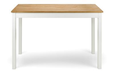 Rectangular Dining Table - Ivory & Oak