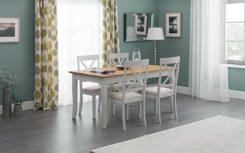 Oak/Elephant Grey Dining Table