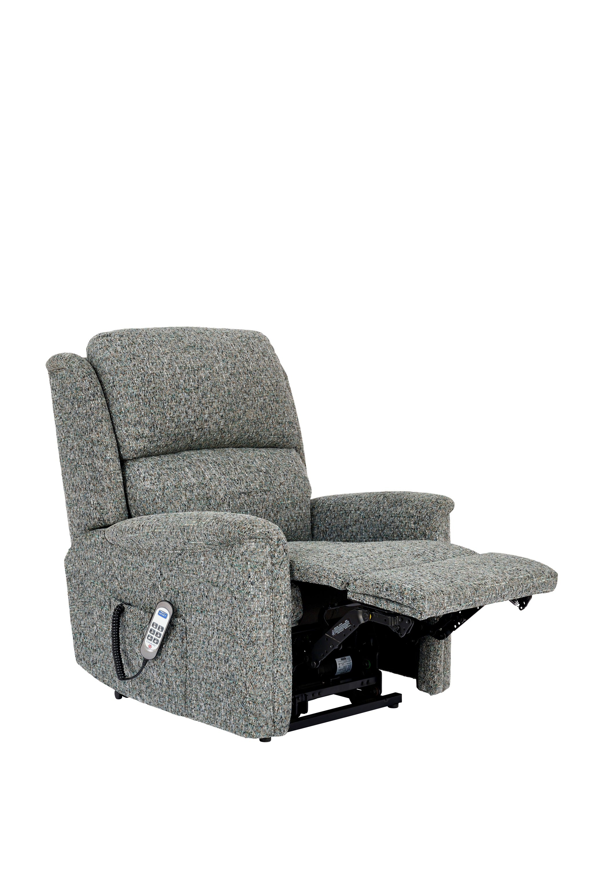 Petite Single Motor Recliner With Headrest & Lumbar