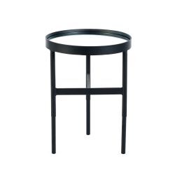 Mirror Glass Lamp Table