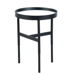 FRA002 Mirror Glass Lamp Table