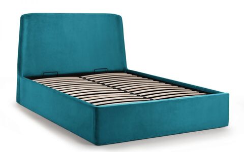 Storage Ottoman Bed 135Cm - Teal