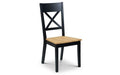 HOC002 Chair Black/Oak