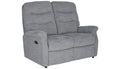 2 Seater Single Motor Recliner With Headrest & Lumbar