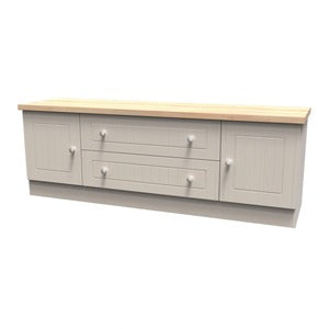 2 Door/2 Drawer Wide TV Unit