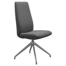 Large High Back Dining Chair Without Arms - D350
