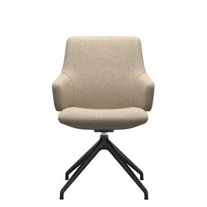1854744 Large Low Back Dining Chair With Arms - D350