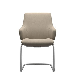1854746 Large Low Back Dining Chair With Arms - D400