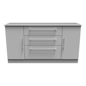 SHE207 2 Door/ 3 Drawer Wide Unit