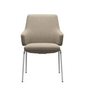 1854740 Large Low Back Dining Chair With Arms - D300