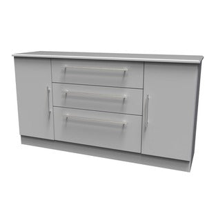 2 Door/ 3 Drawer Wide Unit