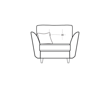 3 Seater Sofa & 2 Armchairs