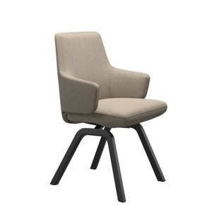 Large Low Back Dining Chair With Arms - D200