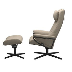 Chair W/ Footstool - Urban Cross