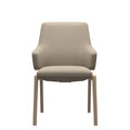 1854732 Large Low Back Dining Chair With Arms - D100