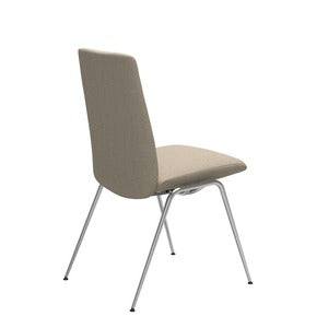 Medium Low Back Dining Chair Without Arms - D300